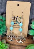 Tree of life Earrings -Silver (variety)
