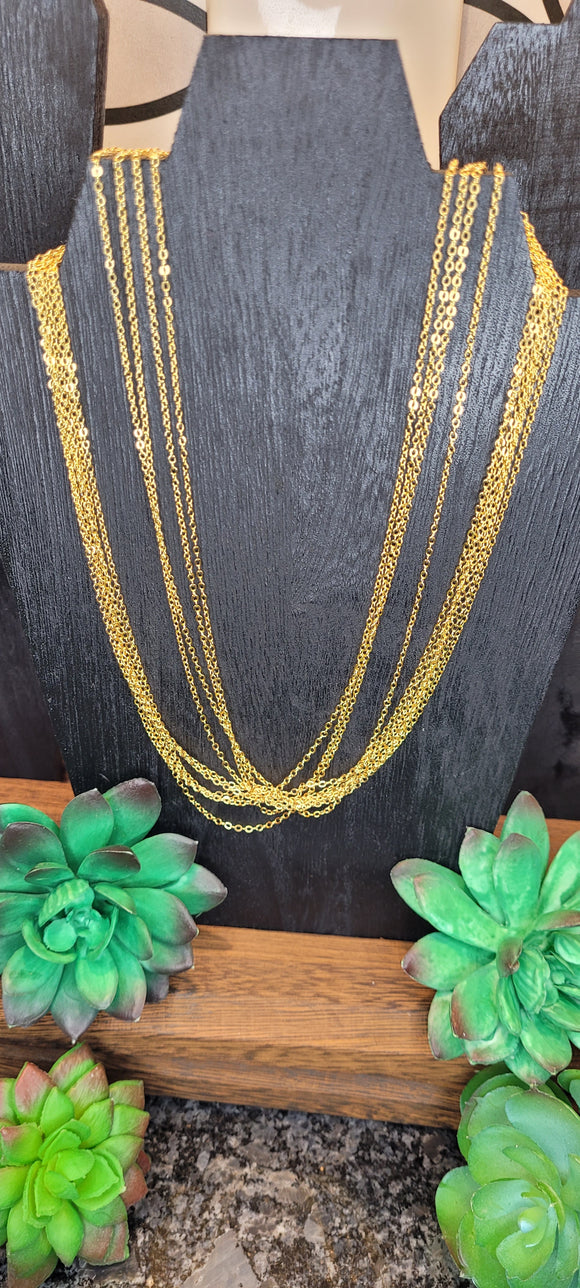 16K Gold Necklace 18in