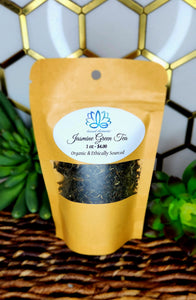 Jasmine Green Tea Organic-1oz
