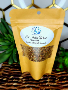 St. John's Wort Herb Cut & Sift Organic-1oz