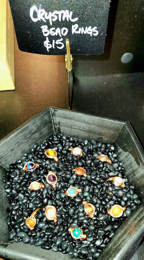 Crystal Bead Rings